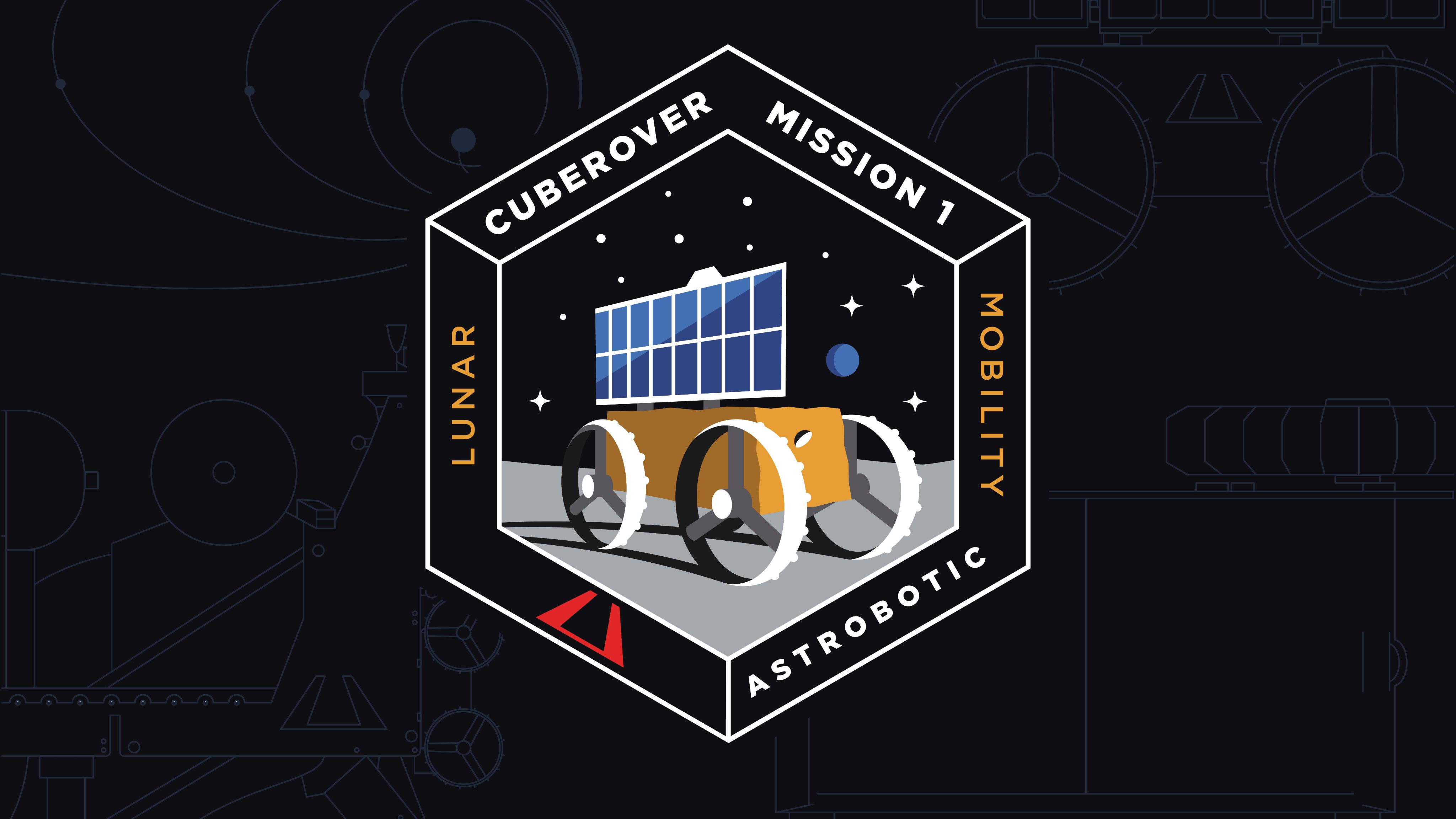 CubeRover Mission 1 (CM1) Mission Patch